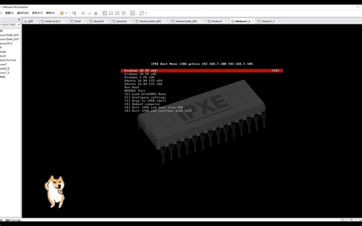 使用CCPE进行iPXE网启，客户端UEFI启动，批量Ghost网络克隆部署Windows操作系统