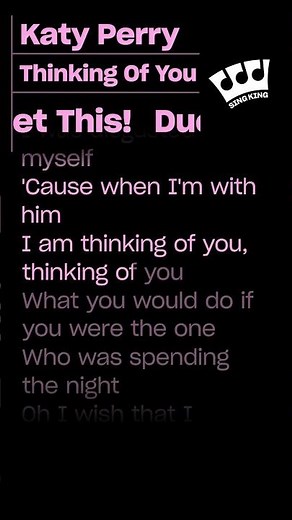 Katy Perry - Thinking Of You (Mini Karaoke) #karaoke #riffchallenge #challenge #singer