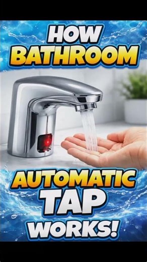How Bathroom automatic tap works? #iot #automation #experiment