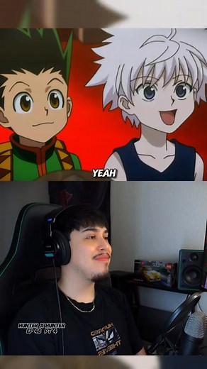 6.8K views · 27 reactions | Gon and Killua wooden statue reaction. York New auction reaction. Anime reaction guy. Best reaction to anime. #hunterxhunter #animereaction #atseku #atsekureacts #creatorsearchinsights | atseku | Facebook