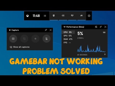 How to Solve Game Bar Not Working in Windows 10 Fix