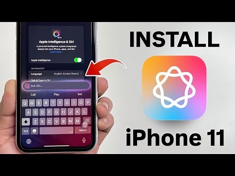 How to install & Enable Apple Intelligence on iPhone 11 (iOS 18)