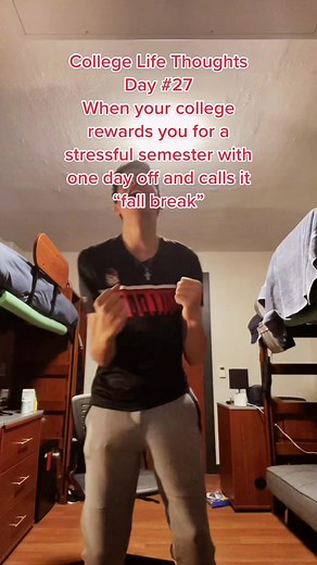 It’s not a break, it’s a day off… #uga #college