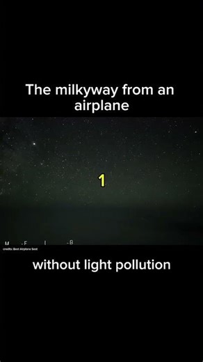 Milkyway seen on flight