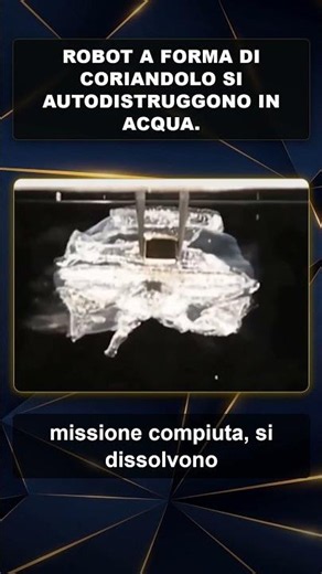 Micro robot pieghevoli come coriandoli per medicina