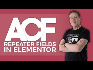Advanced Custom Fields Tutorial For Beginners (ACF) - Repeater Fields Elementor