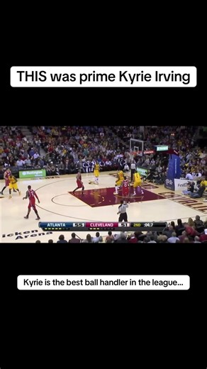 Who’s guarding prime Kyrie? He may be the best ball handler in the league, he has the ball on strings. Kyrie is the Truth #fyp #highlights #nba #basketball #kyrieirving