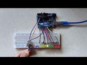 Arduino Analog Input with Potentiometer Control LED Effect