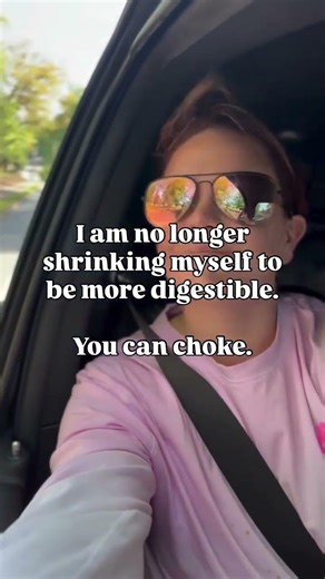 I’m done making myself smaller just to make others comfortable 😌 #MainCharacterEnergy