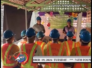 25 PDLS o Person Deprived of Liberty ang matagumpay na nakapagtapos ng Skills Trainingn on Construction Painting NC2 na isinagawa sa pakikipagtulungan sa Technical Education and Skills Development Authority o TESDA sa ilalim naman ng Community Based Training Program ng Bureau of Jail and Management Penology. TVNET NEWSLINE | NOVEMBER 19, 2024 | Newsline Channel 10 | Facebook