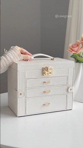 I Designed the Perfect Jewelry Drawer🤍🎀 #storage #jewelry #aestheic