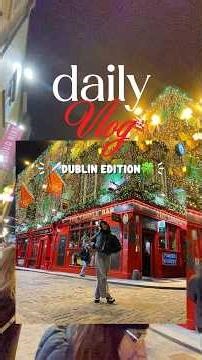 tik tok: matildeparigi #vlog #dailyvlog #adayinmylife #dublin