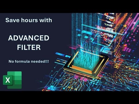 Filter Excel Tables Fast with Multiple Criteria - No Formulas Needed