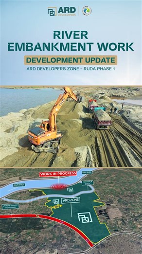River Embankment Work | Development Update | ARD Developers