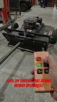 Cool DIY Upgrades For Your Swisher Pull Behind Mower!