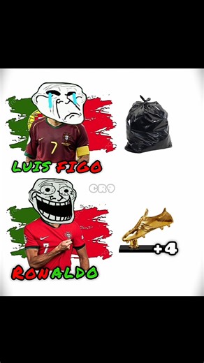 Ronaldo🇵🇹 Vs Luis Figo🇵🇹🐐. #football #soccer #shorts