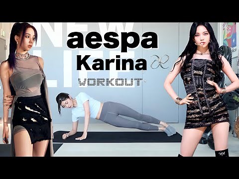 HOW TO GET AESPA KARINA’S BODY?! ABS, THIGH, BUTT & STRENGTH WORKOUT ROUTINE FOR BEGINNERS!