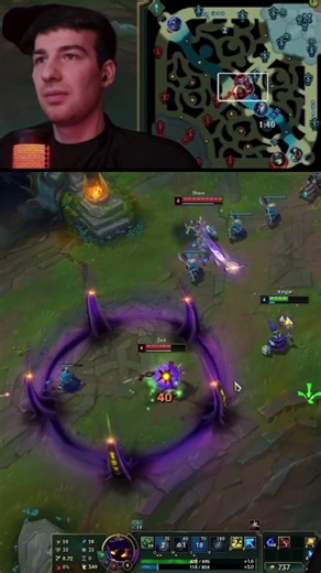 Short Double Ignite Zed Shaco #shaco #zed