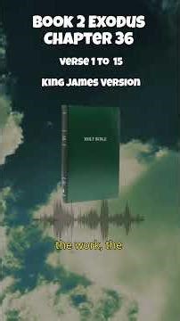 Bible Book 2 Exodus Chapter 36 King James Version Verse 1 To 15