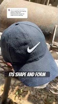 How to shape your hat without equipment ☝🏼🤓