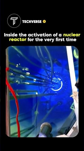 Activating a Nuclear Reactor for the First Time#shorts