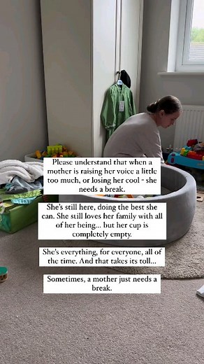 She’s not snappy or ungrateful- she needs a break. It takes...