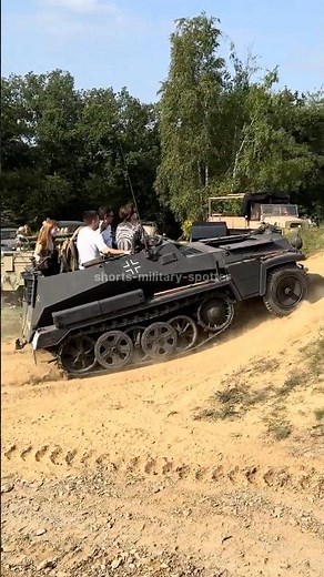 Driving Rare WW2 Halftrack 250/7 - Wheels and Tracks 2025