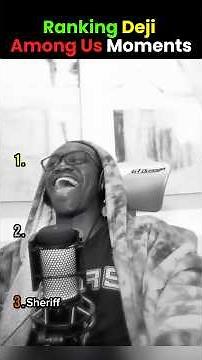 Top 3 Deji Among us Moments😭