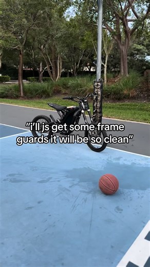 Surron Frame Guards for a Clean Look