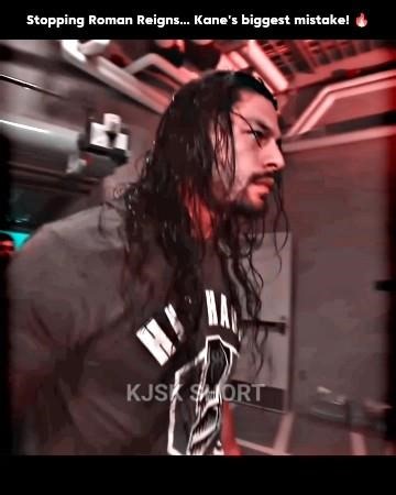 Stopping Roman Reigns…Kane's biggest mistake!🔥#wwe #romanreigns #kane