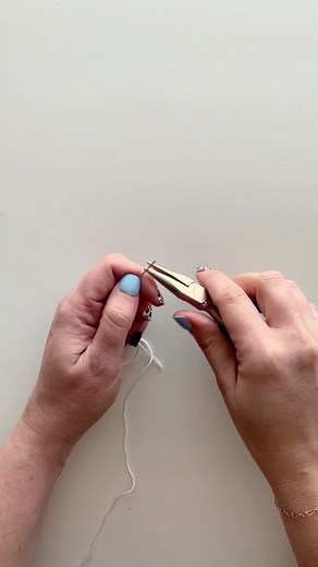 DIY Felt Ball Garland Crafting Tutorial