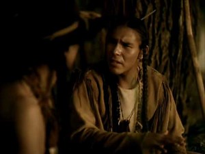 Tokala in a Scene from the ABC/Hallmark Mini-Series "DreamKeeper"