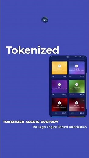 INX Shorts: Behind the Scenes of Tokenized Asset Custody #tokenization #inx
