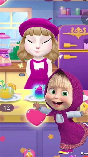 Masha to Dasha cosplay Angela🥹🎀✨#mashaandthebear#masha #Dasha #cuteanimation