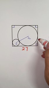 Geometry problem challenge #geometry #reels | Maths Animation