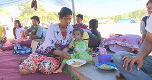 Indonesia earthquake and tsunami leave more than 70,000 homeless