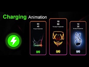 Battery Charging Animation Fun