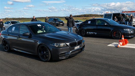 A close look at the Audi RS6 HPT against the BMW M5 F10