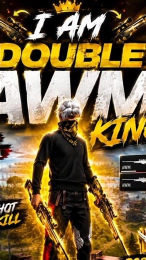 Unstoppable! Double AWM King 🎯 #trandingshorts