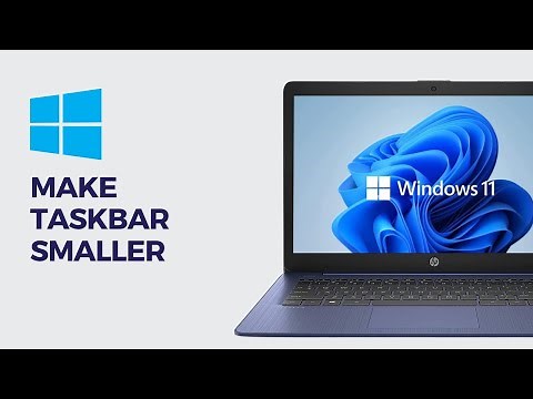 How to make Taskbar Smaller in Windows 11 (EASY)