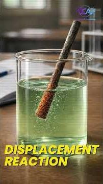 😱 Neeli Liquid Mein Loha Dala… Rang Badal Gaya! | Chemistry Magic ⚗️ #facts