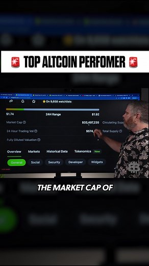 2.8K views · 25 reactions | Comparing market caps in the crypto world can be mind-boggling!  Take CRU of crust with a market cap of $33 million vs File Coin's $3.1 billion - that's a hundred times difference! And what about Arweave at $554 million? It's clear there's a lot of room for growth in this space. Are you invested in any of these coins? 樂 ⚪️ #crypto #marketcap #investing #bitcoin #cryptocurrency #finance #money #blockchain | BitBoy Crypto | Facebook