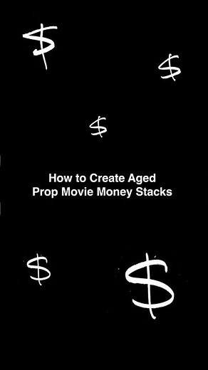 DIY Aged Prop Money Tutorial: Easy Method Explained!