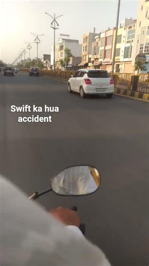 swift vs Swift ka accident ❤️❤️✈️ #swift #accident #camera #orinswift #minivlog
