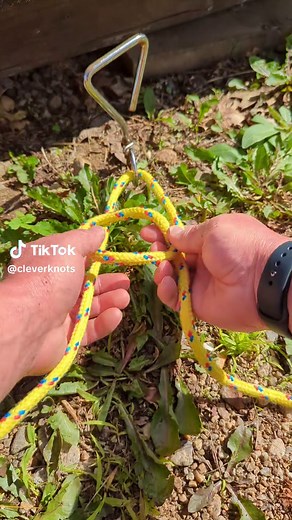 NEVER LOSE your DOG with this knot 🤯!! #cleverknots #knot #foryou