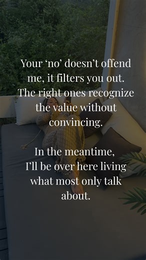 …Unbothered isn’t arrogance, it’s alignment. | Brenda Geiger