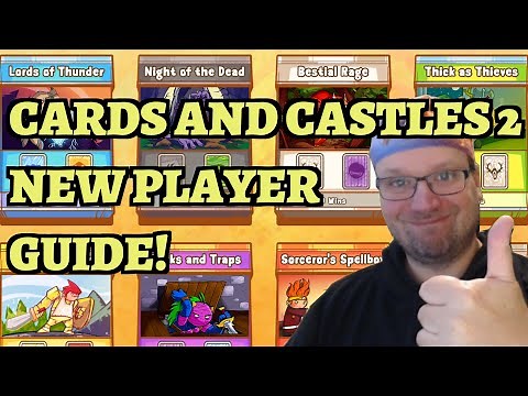 Cards and Castles 2 NEW PLAYER BEGINNER GUIDE! Especially for Hearthstone Players