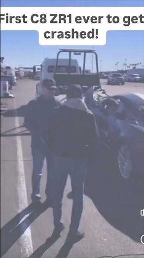1st EVER 2026 Corvette ZR1 C8 Crash 💥 Caught on Camera