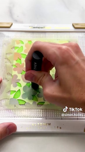 DIY Rainbow Flowers Greeting Card Tutorial