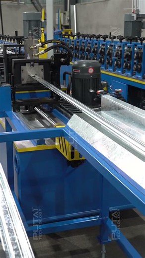Putai Metal Furring Hat Channel Roll Forming Machine